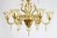 Venetian Chandelier Corvo Topaz  - Murano Glass 